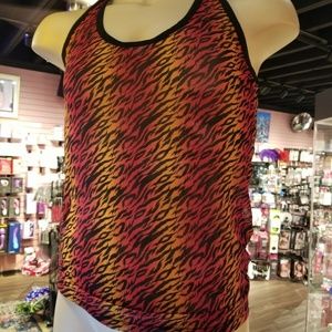 Andrew Christian Sheer Tiger Tank - XL